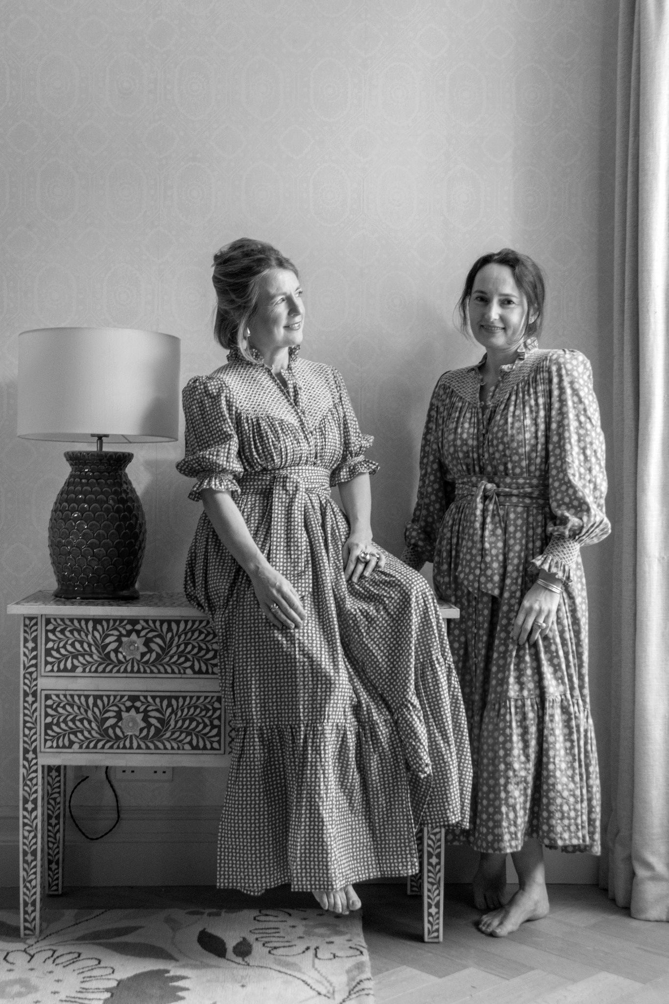 Founder duo portrait by Lucy Rappolt
