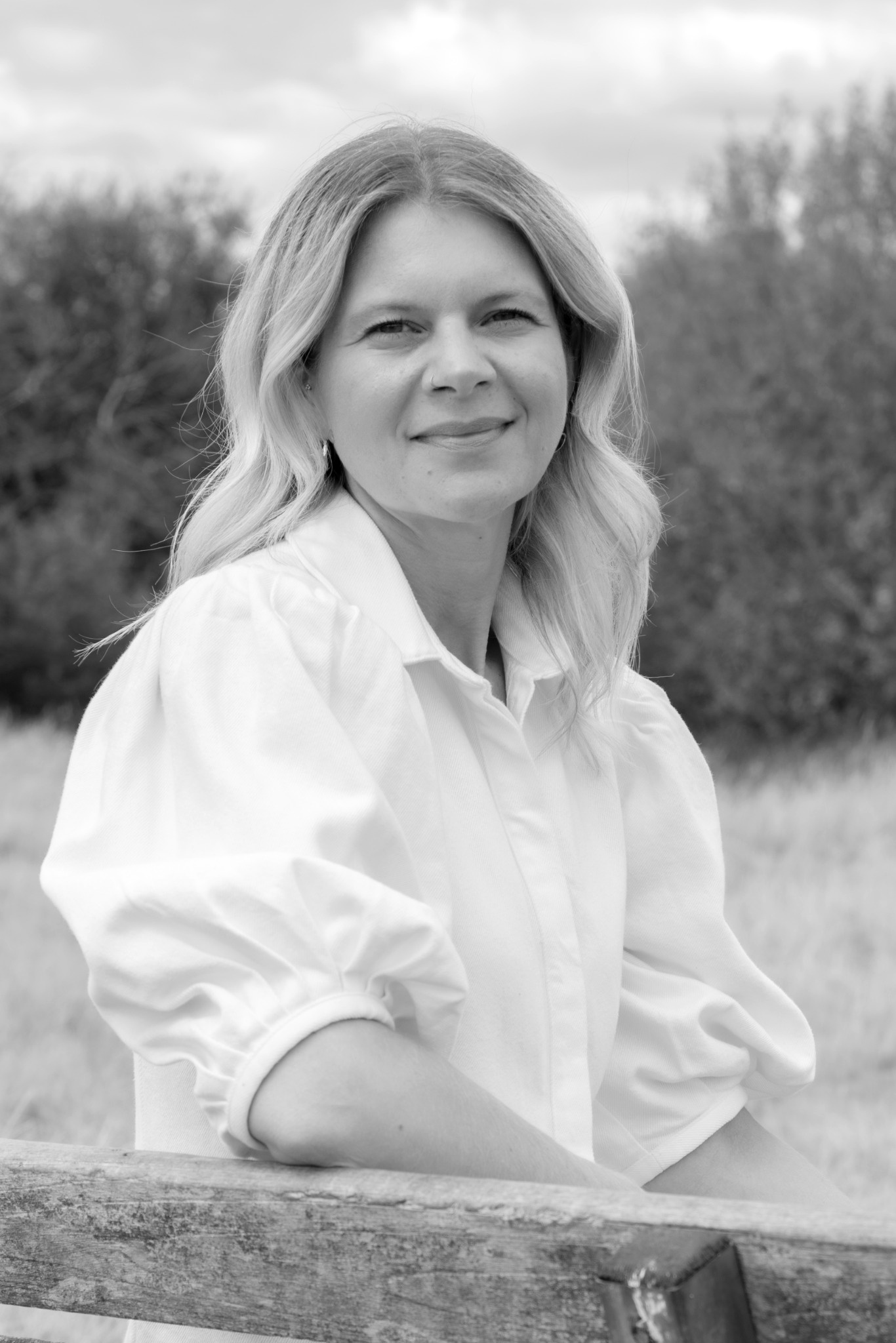 Outdoor founder portrait by Lucy Rappolt